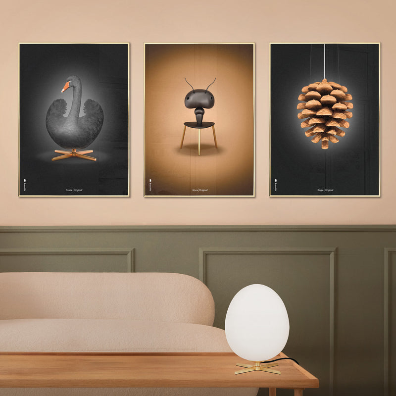 Brainchild – Poster – Klassisk – Brun – Myra