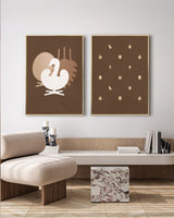 Brainchild – Poster – Designikoner – Brun – Harmoni