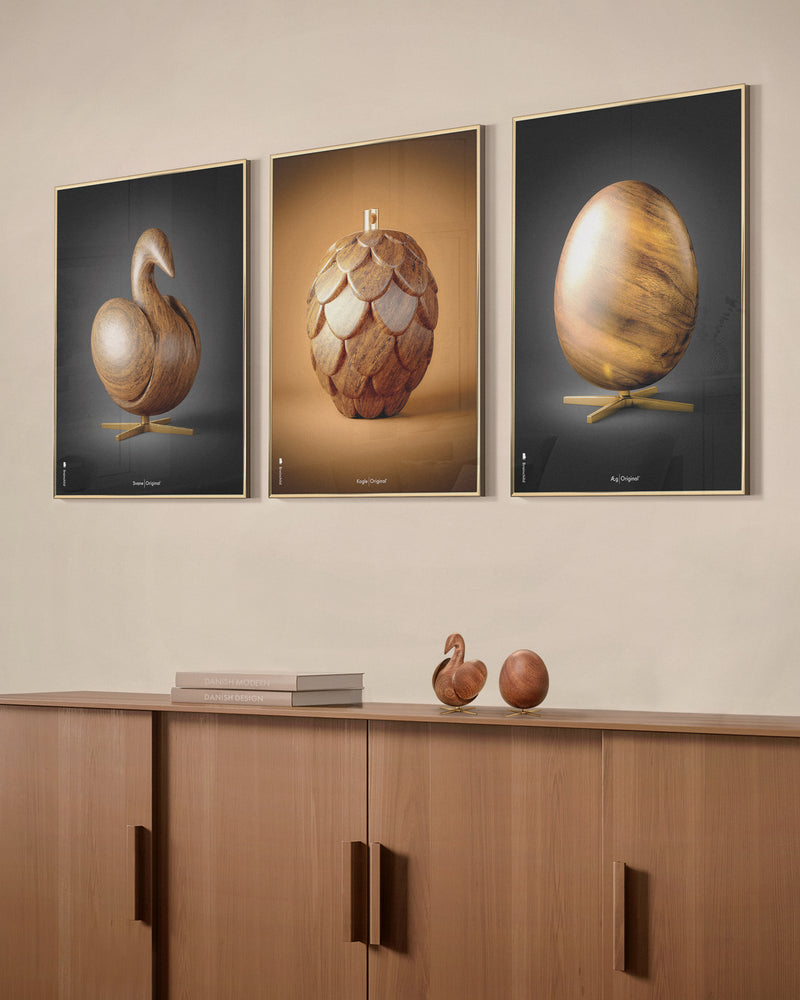 Brainchild – Poster – Klassisk – Brun – Kotte Figur