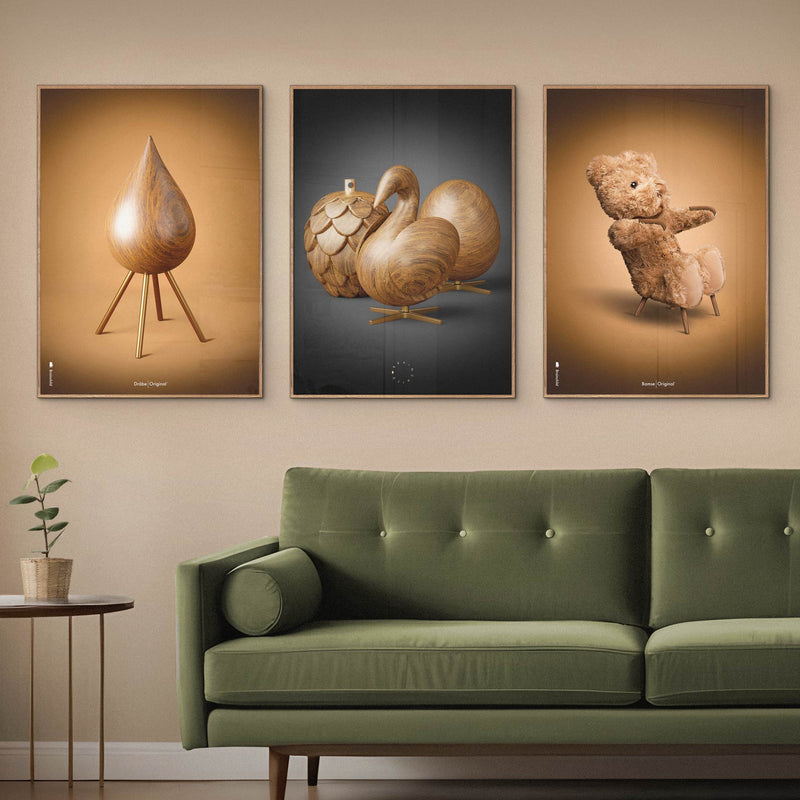 Brainchild – Poster – Klassisk – Brun – Bamse