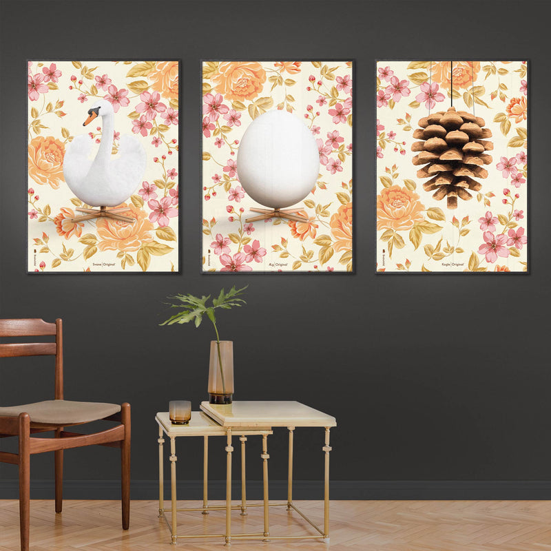 Brainchild – Poster – Flora – Beige – Ägg