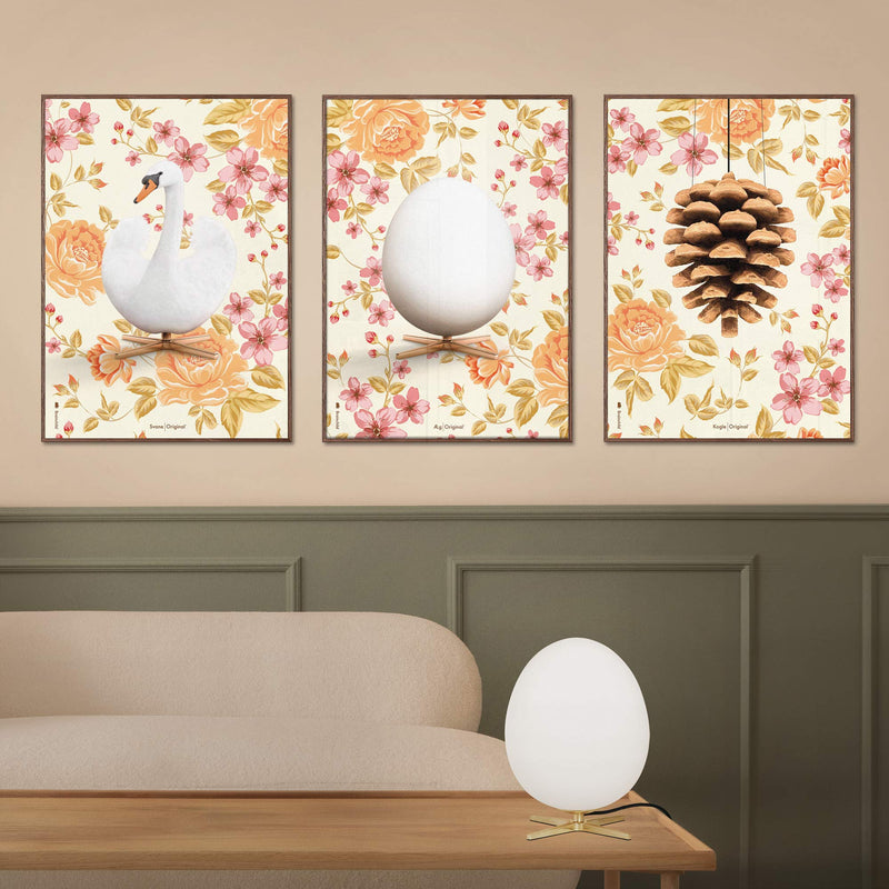 Brainchild – Poster – Flora – Beige – Ägg