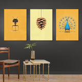 Brainchild – Poster – Klassisk – Gul – Myra