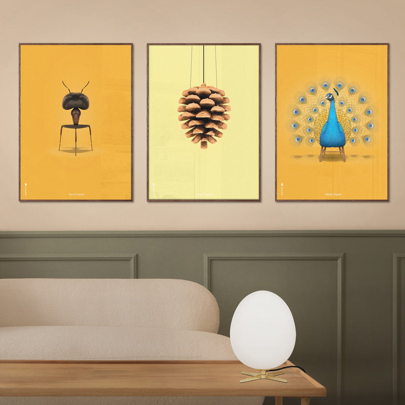 Brainchild – Poster – Klassisk – Gul – Myra