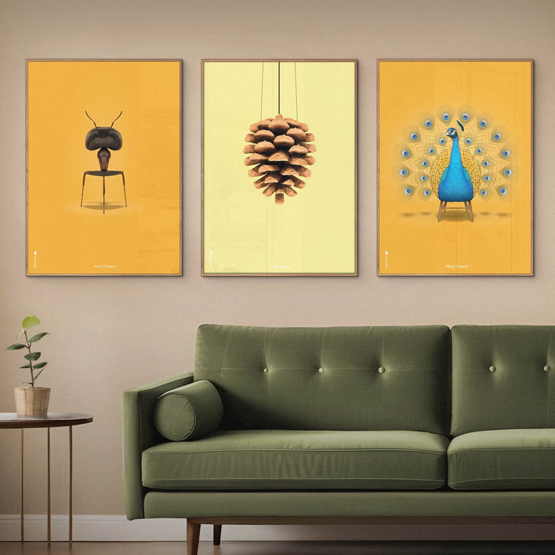 Brainchild – Poster – Klassisk – Gul – Myra