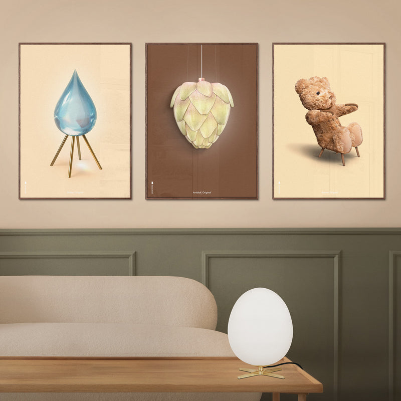 Brainchild – Poster – Klassisk – Brun – Kronärtskocka