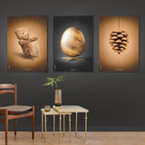 Brainchild – Poster – Klassisk – Brun – Kotte
