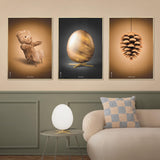 Brainchild – Poster – Klassisk – Brun – Kotte
