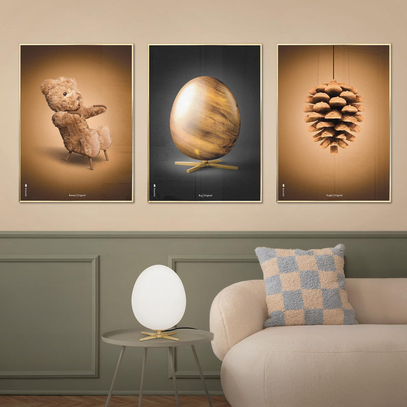 Brainchild – Poster – Klassisk – Brun – Kotte