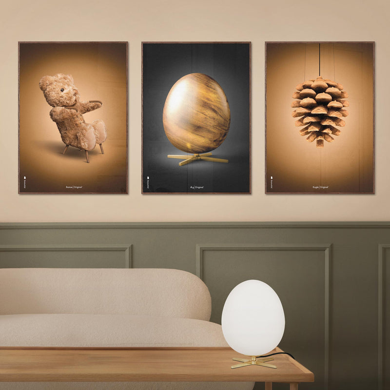 Brainchild – Poster – Klassisk – Brun – Kotte
