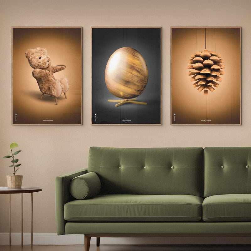 Brainchild – Poster – Klassisk – Brun – Kotte