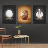 Brainchild – Poster – Klassisk – Brun – Kotte Figur