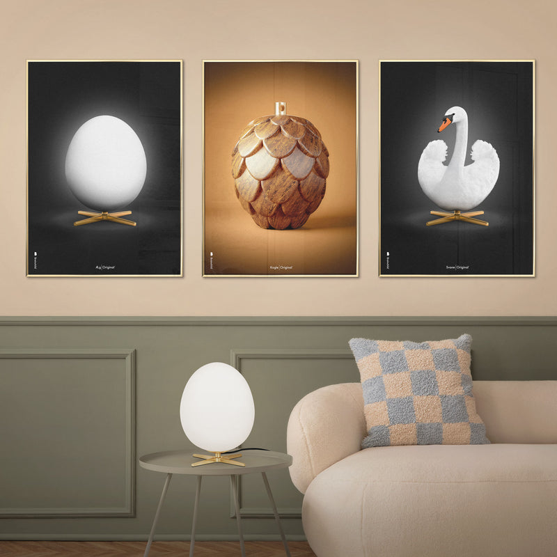 Brainchild – Poster – Klassisk – Brun – Kotte Figur
