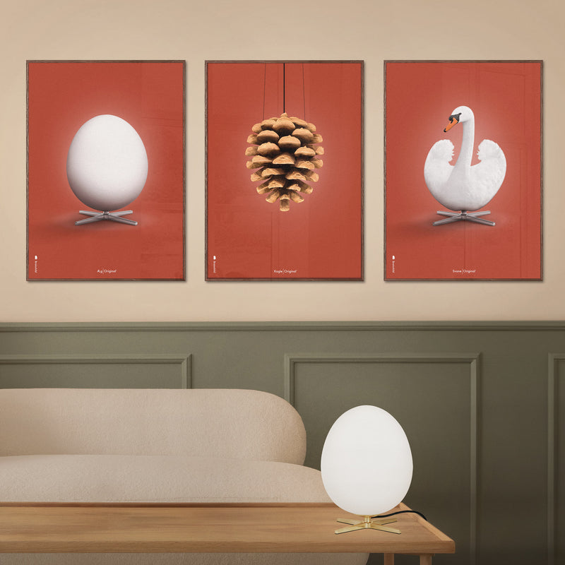Brainchild – Poster – Klassisk – Röd – Ägg