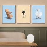 Brainchild – Poster – Klassisk – Ljusblå – Bamse