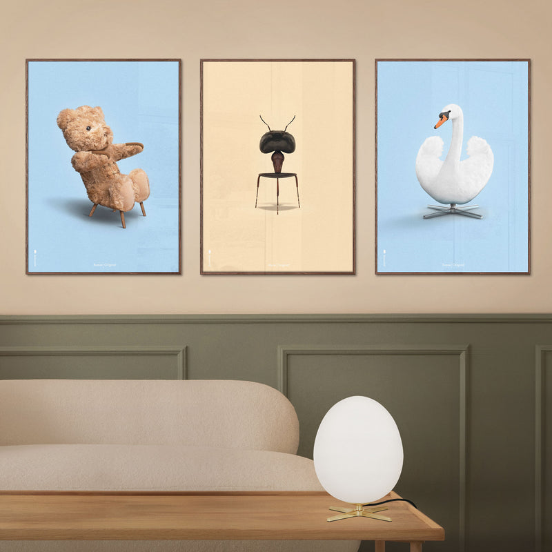 Brainchild – Poster – Klassisk – Ljusblå – Bamse