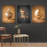 Brainchild – Poster – Klassisk – Svart – Bamse Figur