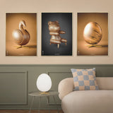 Brainchild – Poster – Klassisk – Svart – Bamse Figur