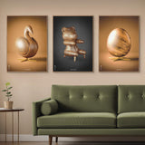 Brainchild – Poster – Klassisk – Svart – Bamse Figur