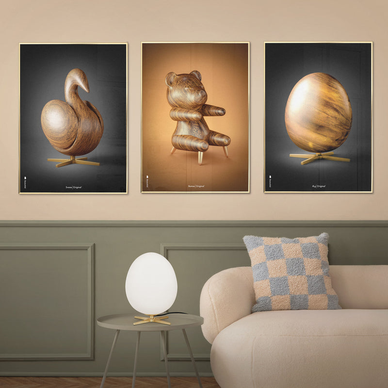 Brainchild – Poster – Klassisk – Brun – Bamse Figur