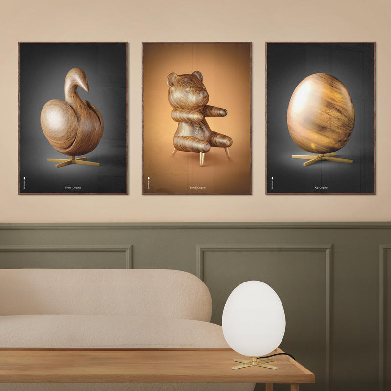 Brainchild – Poster – Klassisk – Brun – Bamse Figur