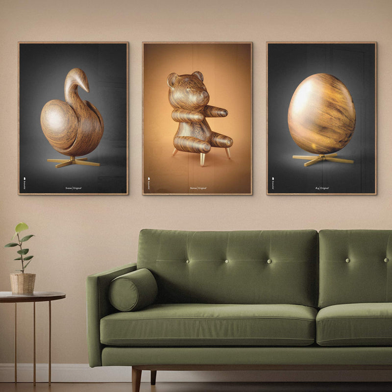 Brainchild – Poster – Klassisk – Brun – Bamse Figur