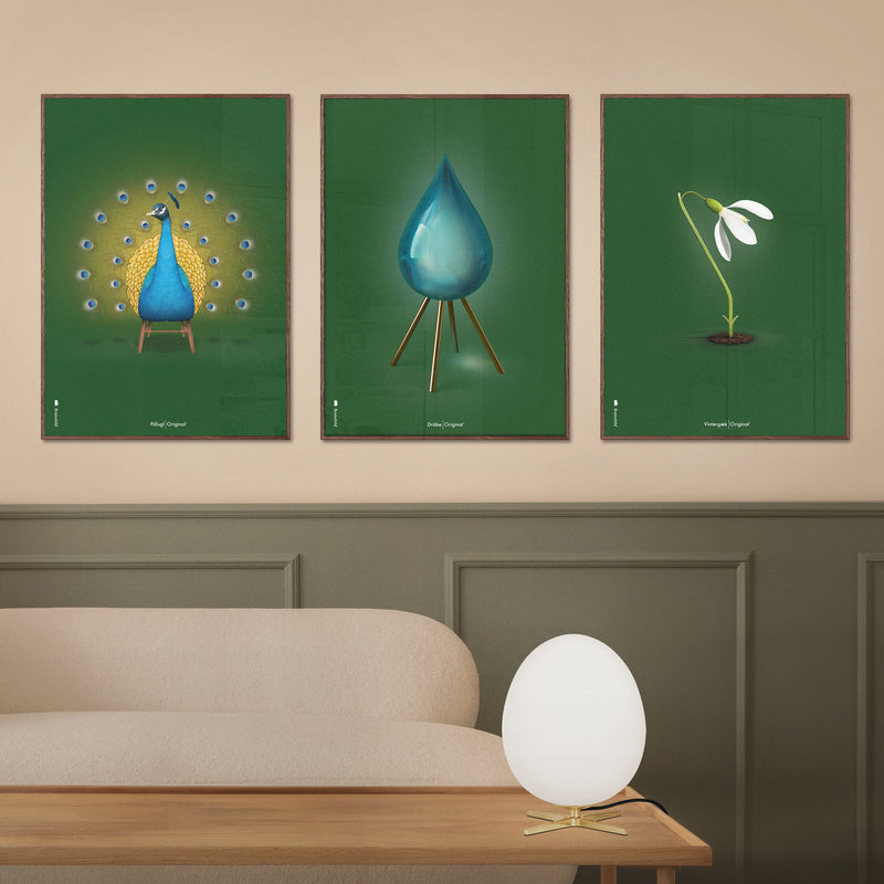 Brainchild – Poster – Klassisk – Grön – Snödroppar