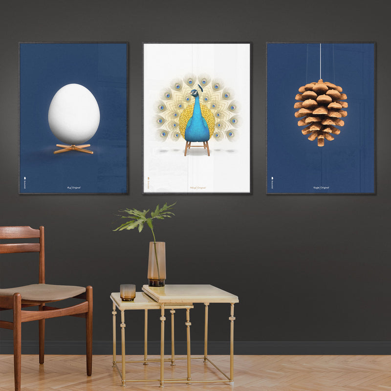 Brainchild – Poster – Klassisk – Mörkblå – Ägg