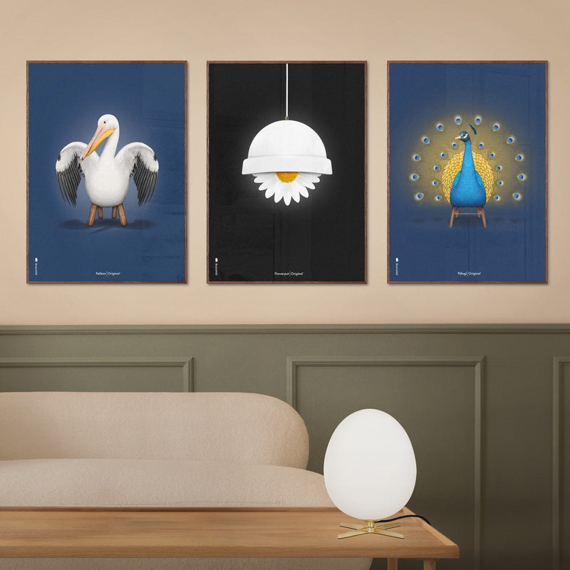Brainchild – Poster – Klassisk – Mörkblå – Pelikan