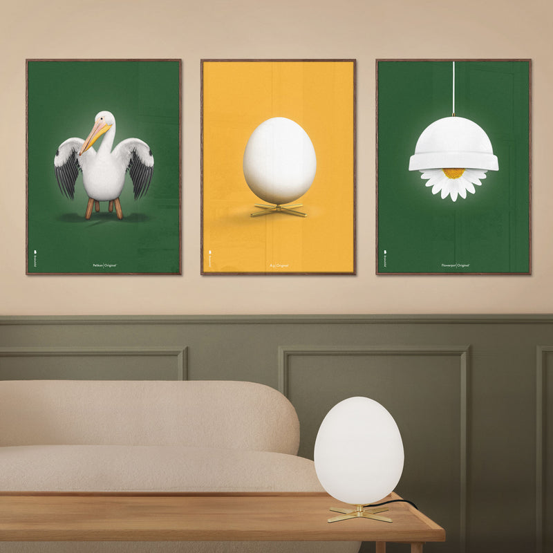 Brainchild – Poster – Klassisk – Gul – Ägg
