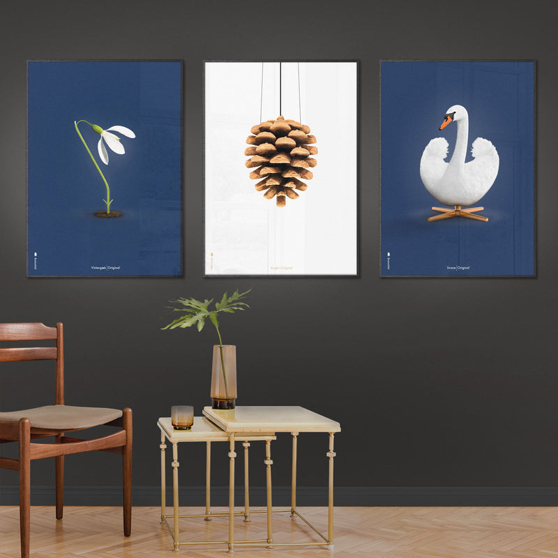 Brainchild – Poster – Klassisk – Vit – Kotte