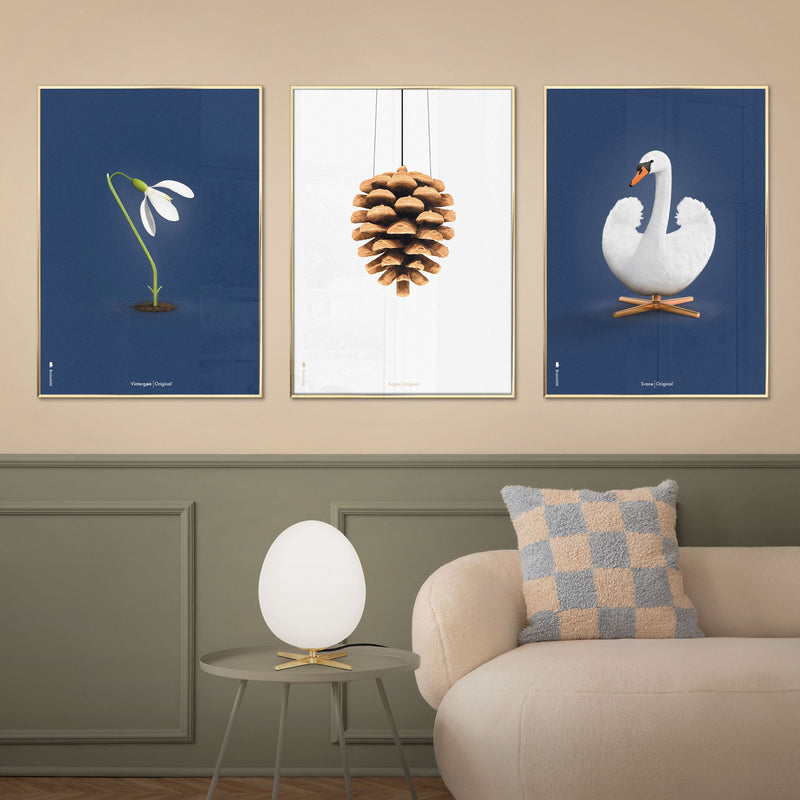 Brainchild – Poster – Klassisk – Vit – Kotte