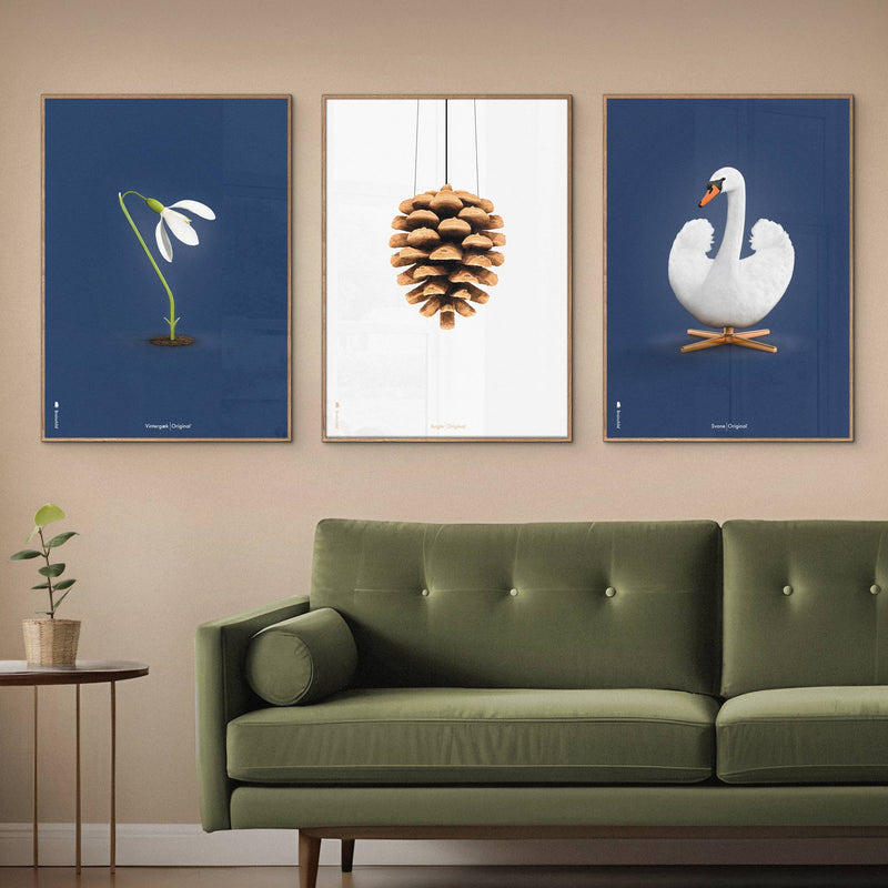 Brainchild – Poster – Klassisk – Vit – Kotte