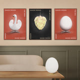 Brainchild – Poster – Danish Design – Röd – Svan