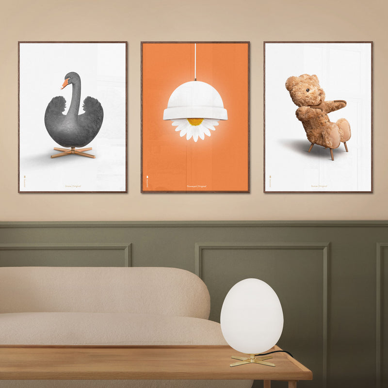 Brainchild – Poster – Klassisk – Vit – Svan
