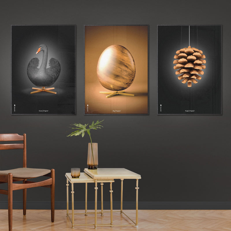 Brainchild – Poster – Klassisk – Svart – Kotte