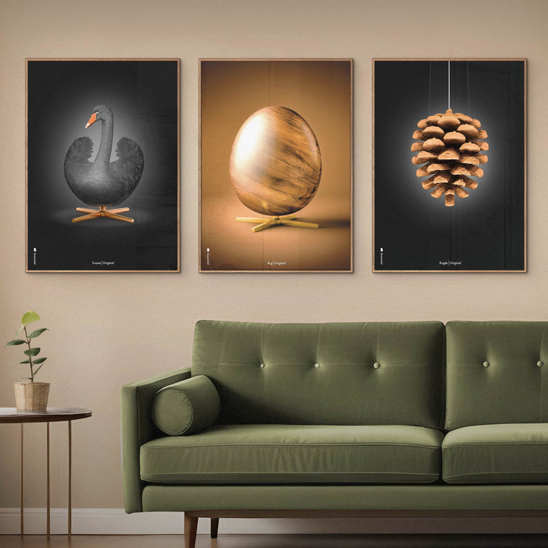 Brainchild – Poster – Klassisk – Svart – Svart Svan