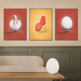 Brainchild – Poster – Klassisk – Gul – Tunga