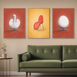 Brainchild – Poster – Klassisk – Gul – Tunga