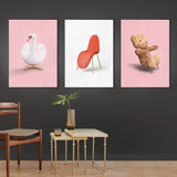 Brainchild – Poster – Klassisk – Vit – Tunga