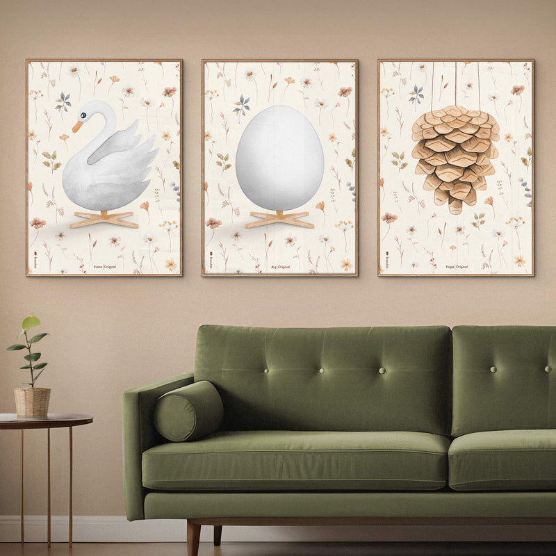 Brainchild – Poster – Flora – Sand – Akvarell Kotte