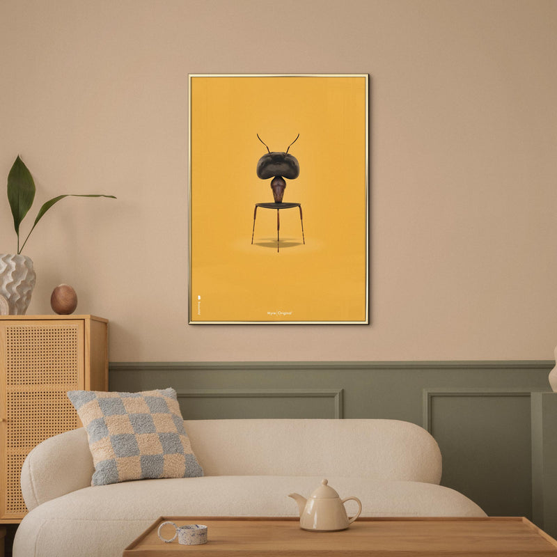 Brainchild – Poster – Klassisk – Gul – Myra