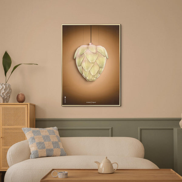 Brainchild – Poster – Klassisk – Brun – Kronärtskocka