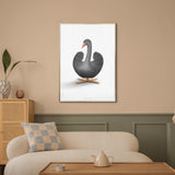 Brainchild – Poster – Klassisk – Vit – Svan
