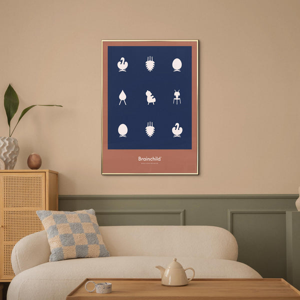 Brainchild – Poster – Designikoner – Blå