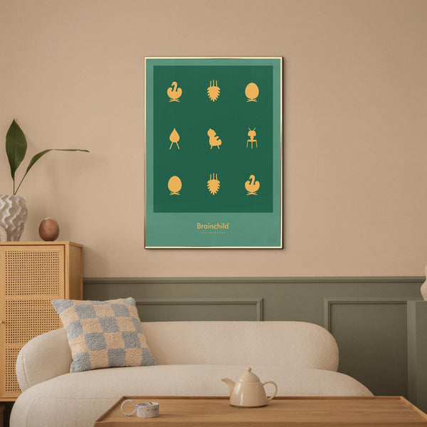 Brainchild – Poster – Designikoner – Grön