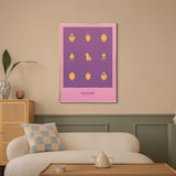 Brainchild – Poster – Designikoner – Rosa