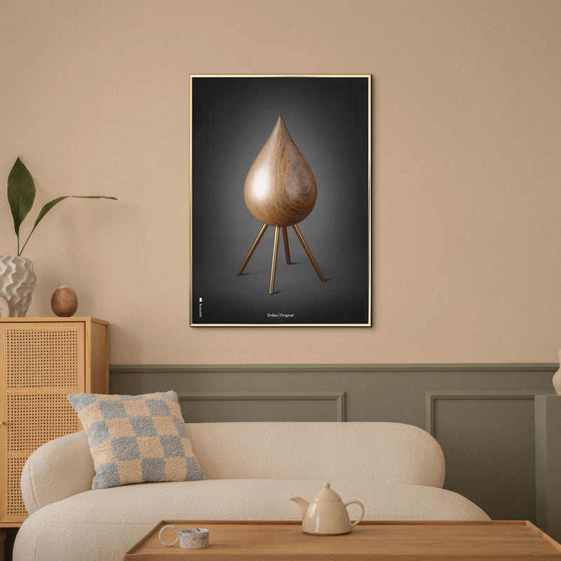 Brainchild – Poster – Klassisk – Svart – Droppen Figur