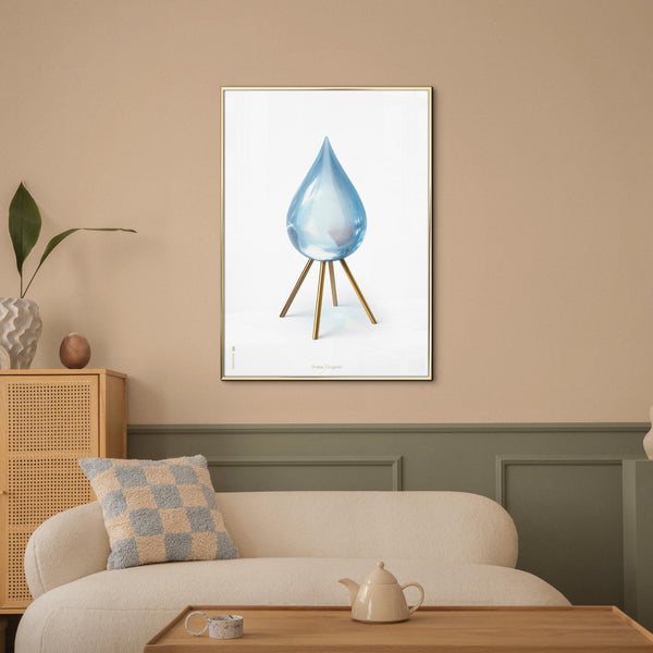 Brainchild – Poster – Klassisk – Vit – Droppe