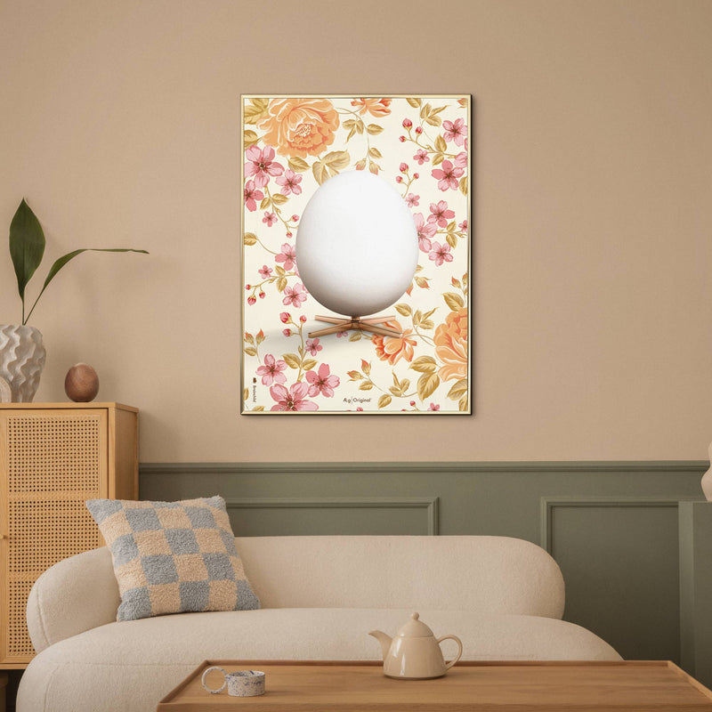 Brainchild – Poster – Flora – Beige – Ägg